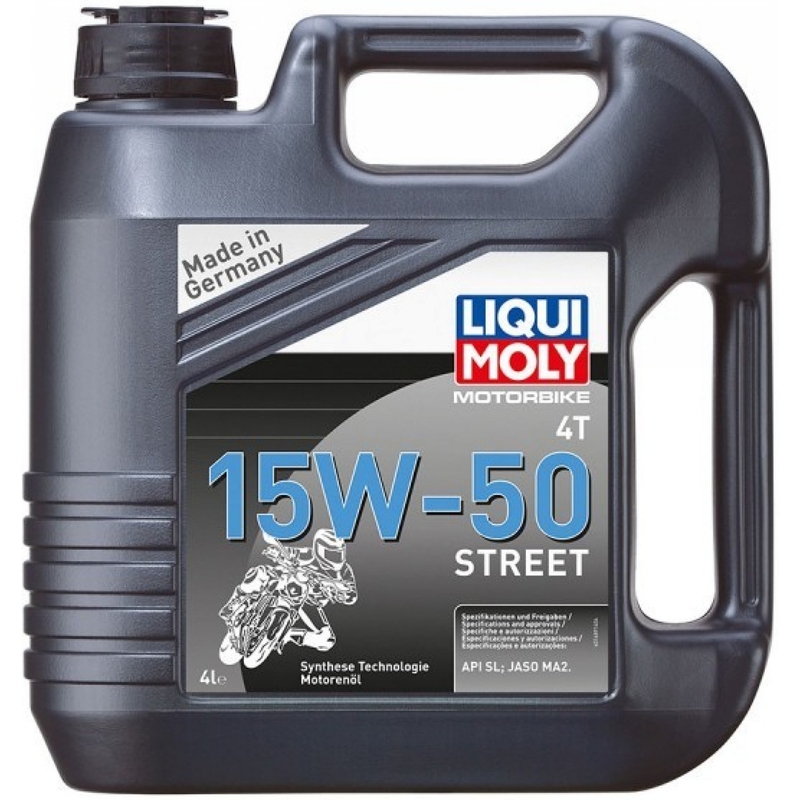 Motoröl LIQUI MOLY Motorbike 4T 15W50 Street 4 l