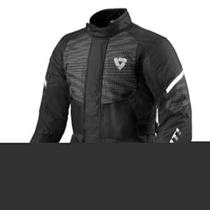 Revit Duke H2O Motorradjacke schwarz