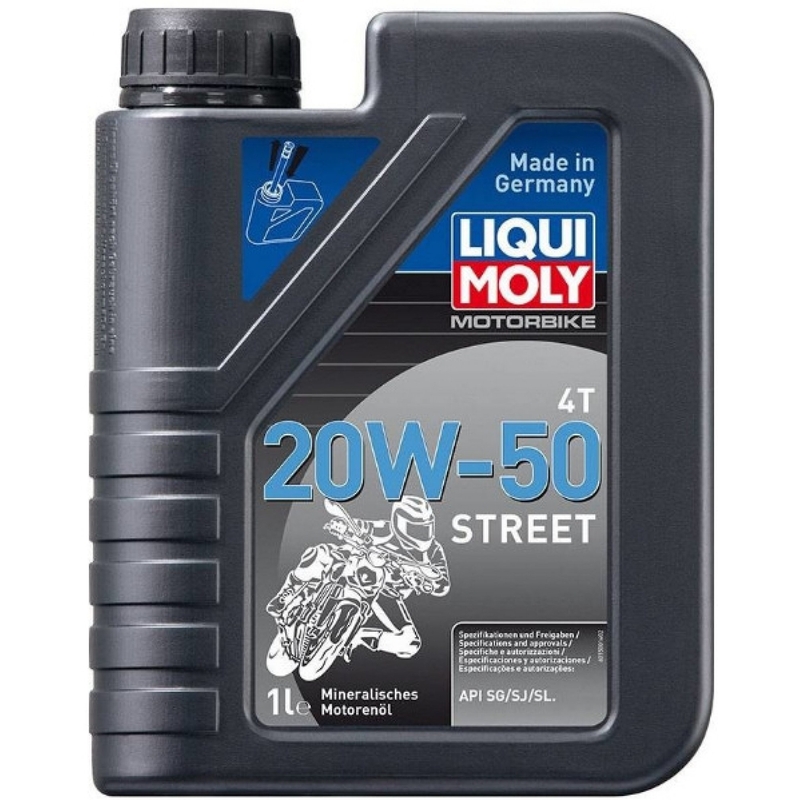 Motoröl LIQUI MOLY Motorbike 4T 20W50 Street 1 l