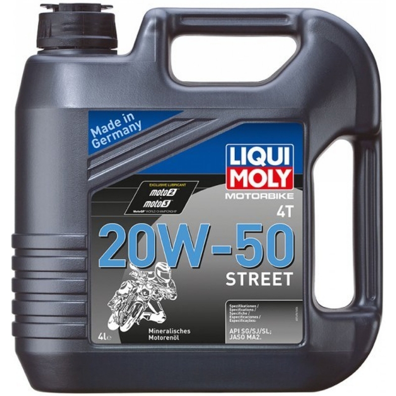 Motoröl LIQUI MOLY Motorbike 4T 20W50 Street 4 l