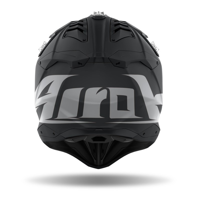 Motocross-Helm Airoh Aviator 3.0 Farbe Schwarz Matt