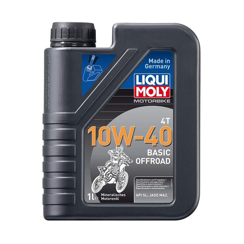 Motoröl LIQUI MOLY Motorbike 4T 10W40 Basic Offroad 1 l