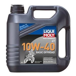 LIQUI MOLY Motorrad 4T 10W40 Basic Offroad 4 L