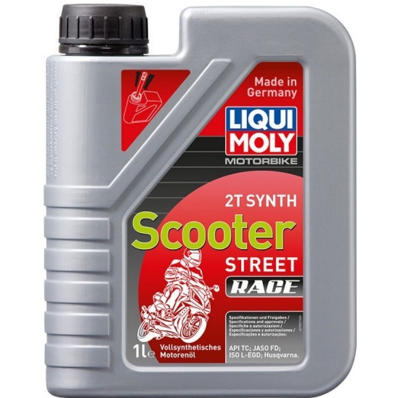 LIQUI MOLY Motorbike 2T Synth Scooter Race Motoröl 1 l