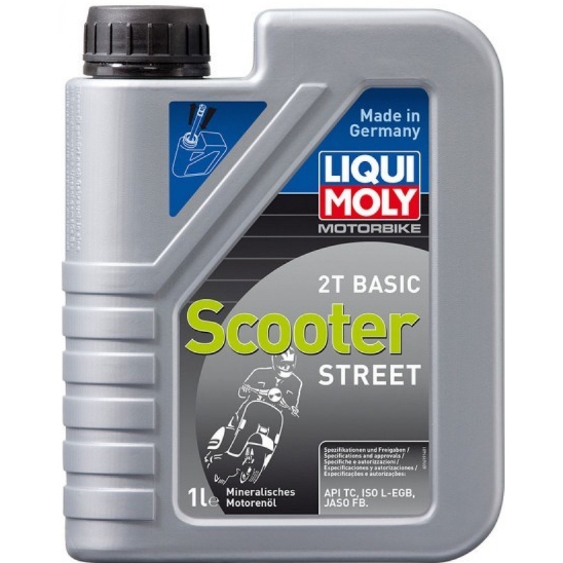 Motoröl LIQUI MOLY Motorbike 2T Basic Scooter 1 l