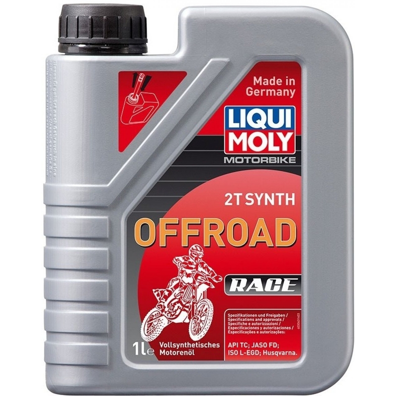 Motoröl LIQUI MOLY Motorbike 2T Synth Offroad Race 1 l