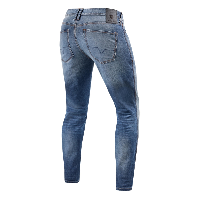 Motorradjeans Revit Piston 2 SK blau Ausverkauf