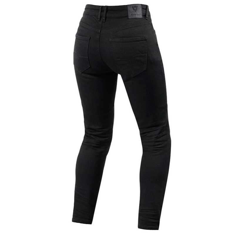 Revit Maple 2 SK Black Cropped Motorradjeans für Damen Ausverkauf