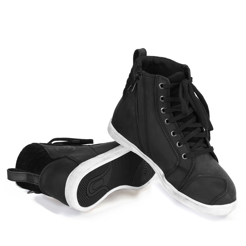RSA Drifter Motorradstiefel schwarz