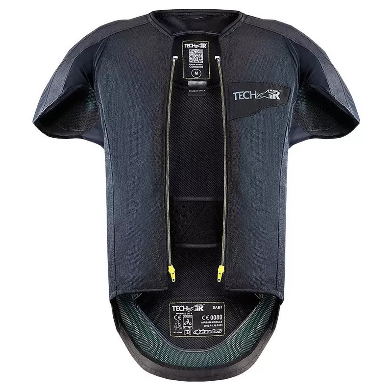 Alpinestars TECH-AIR® Street Vest Airbag-Futter schwarz-gelb