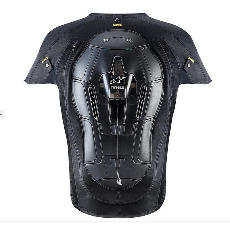 Alpinestars TECH-AIR® Street Vest Airbag-Futter schwarz-gelb