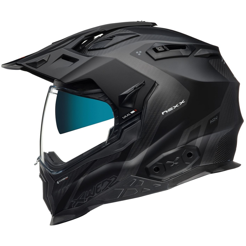 Enduro-Helm NEXX X.Wed 2 Vaal Carbon Schwarz Ausverkauf