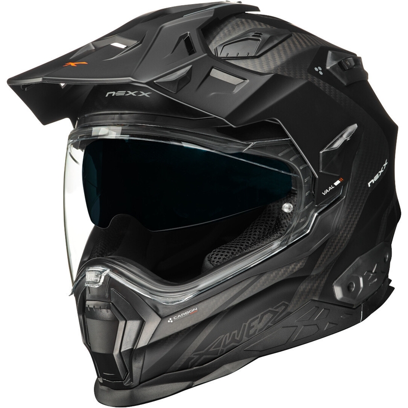 Enduro-Helm NEXX X.Wed 2 Vaal Carbon Schwarz Ausverkauf
