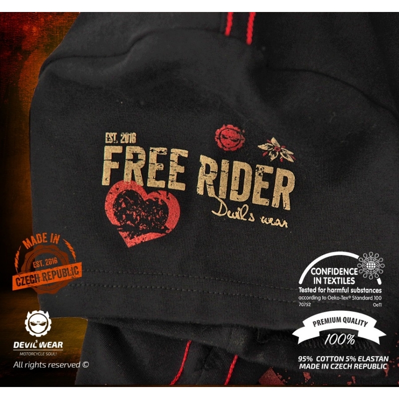 Dámské triko Devils Wear - Free Rider High Speed Girl