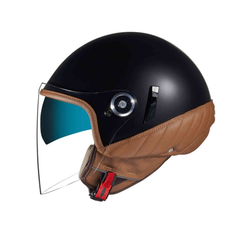 Offener Motorradhelm NEXX SX.60 Artizan schwarz-braun Ausverkauf