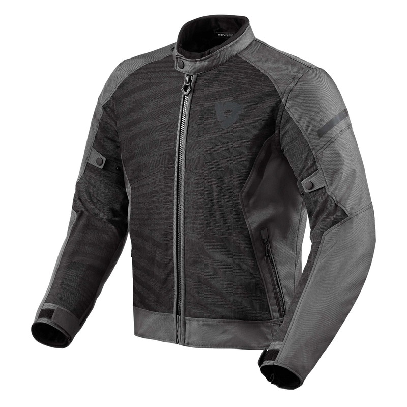 Motorradjacke Revit Torque 2 H2O schwarz-grau Ausverkauf