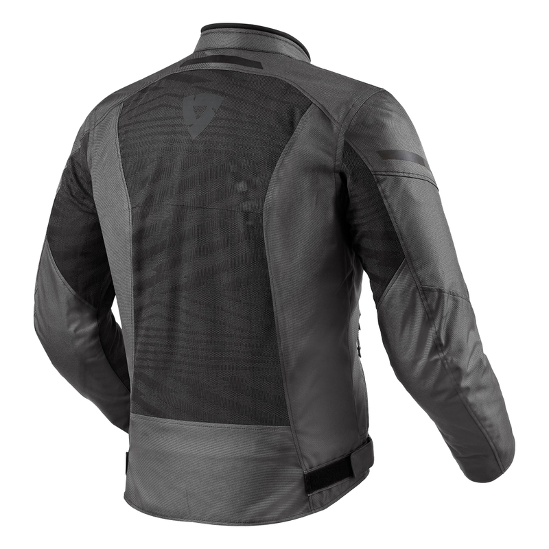 Motorradjacke Revit Torque 2 H2O schwarz-grau Ausverkauf