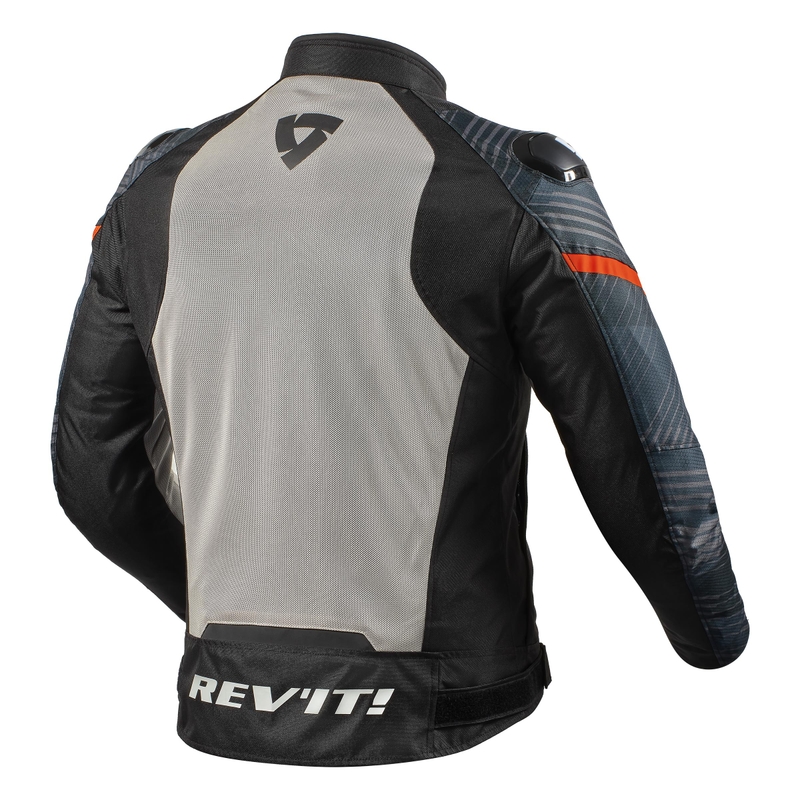 Revit Apex Air H2O Motorradjacke schwarz-grau-rot Ausverkauf