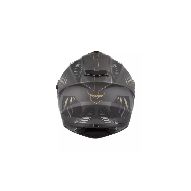 Integral Motorradhelm NOX N918 Dschungel gold-schwarz
