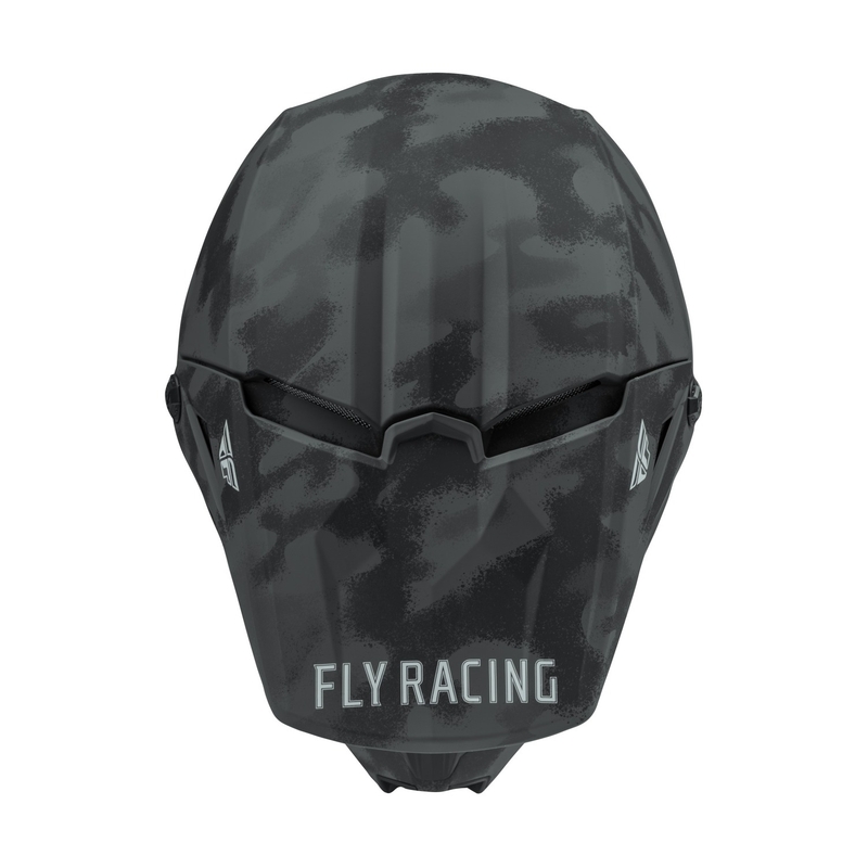Motocross-Helm FLY Racing Kinetic Drift schwarz-grau-camo