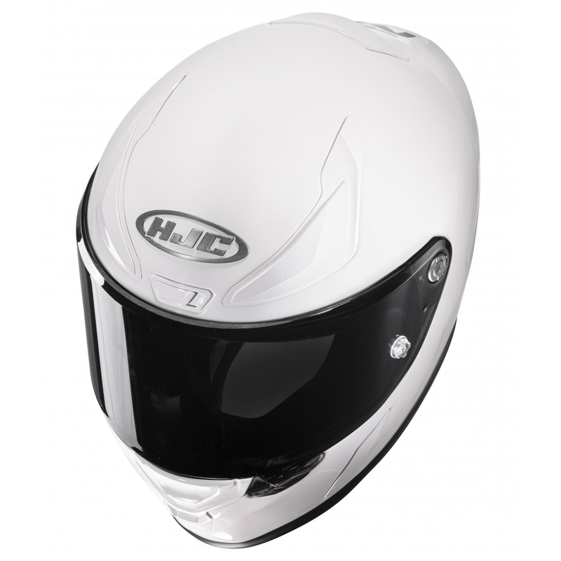 Integralhelm für Motorradfahrer HJC RPHA 1 Solid weiß Ausverkauf