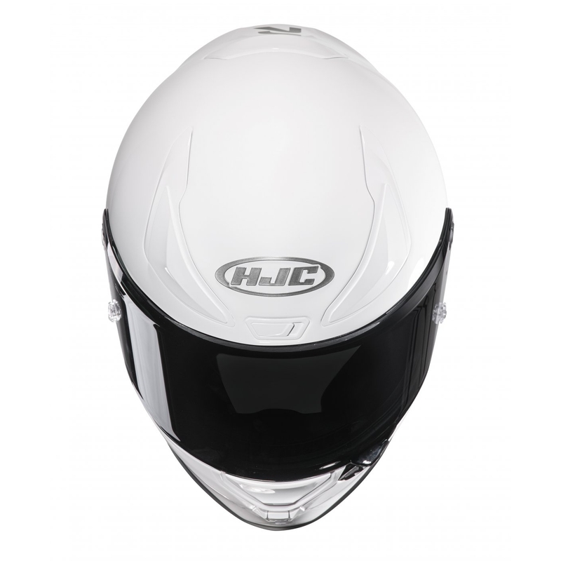 Integralhelm für Motorradfahrer HJC RPHA 1 Solid weiß Ausverkauf