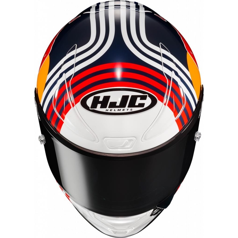 HJC RPHA 1 Redbull Austin GP MC21 Integral Motorradhelm Ausverkauf