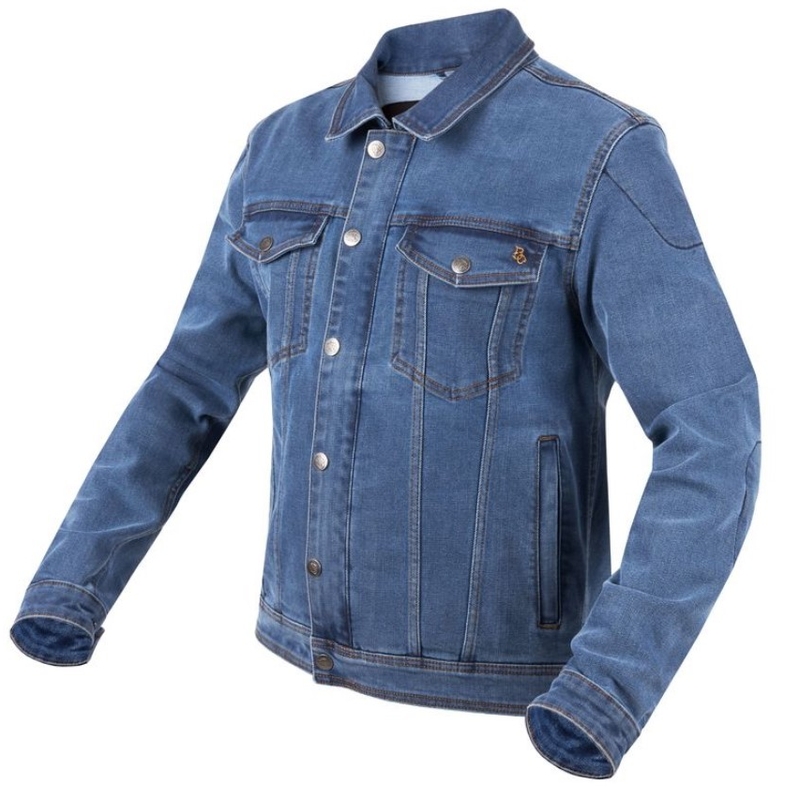 Motorradjacke BROGER Florida II blau