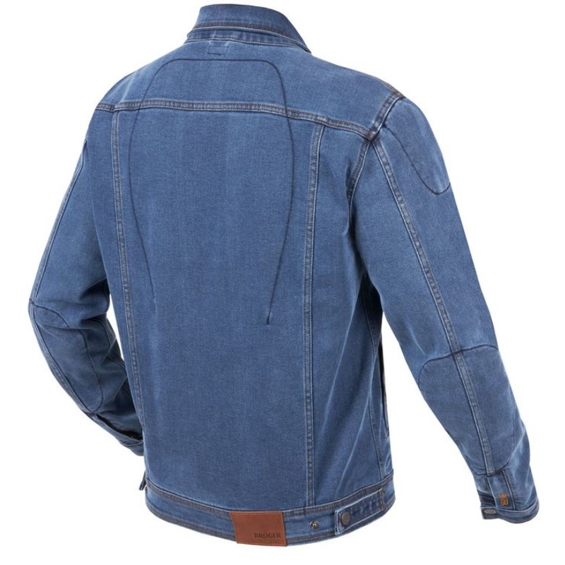 Motorradjacke BROGER Florida II blau