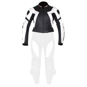 Damen Jacke Tschul 736 schwarz und weiß Ausverkauf