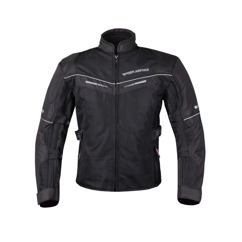 RSA Airforce Motorradjacke schwarz Ausverkauf