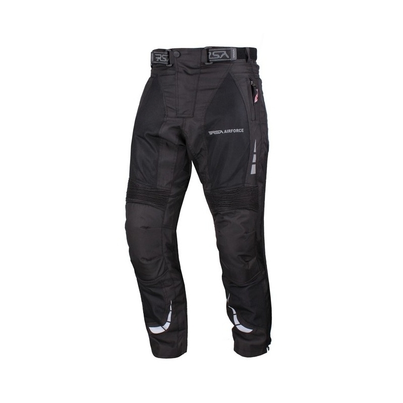 RSA Airforce Schwarz Motorradhosen Ausverkauf