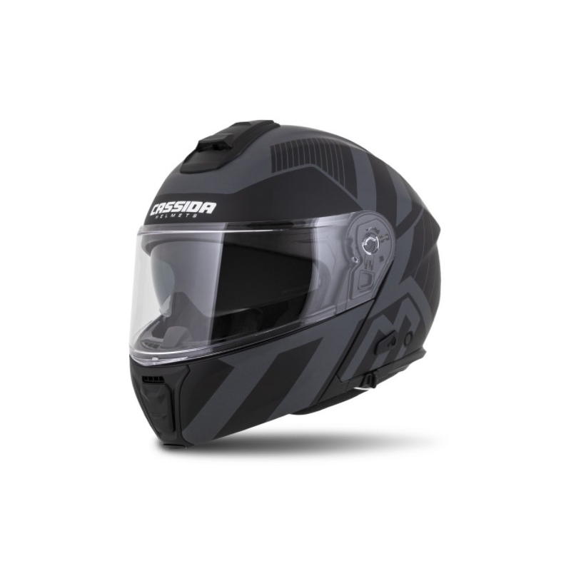 Cassida Modulo 2.0 Profil Vision Motorradhelm grau-schwarz