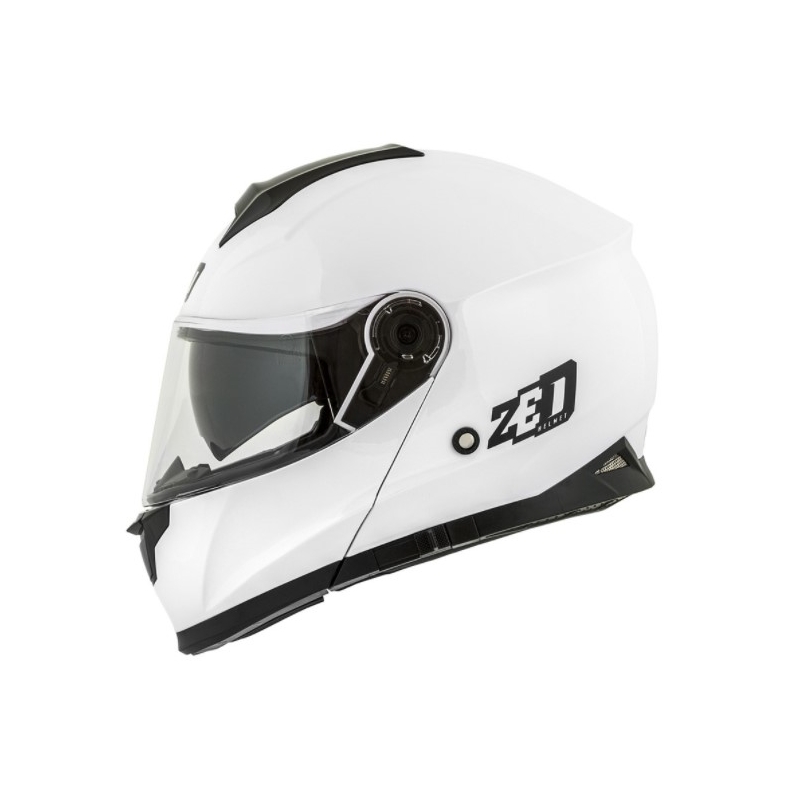 ZED F18 weiß Motorradhelm zu verkaufen