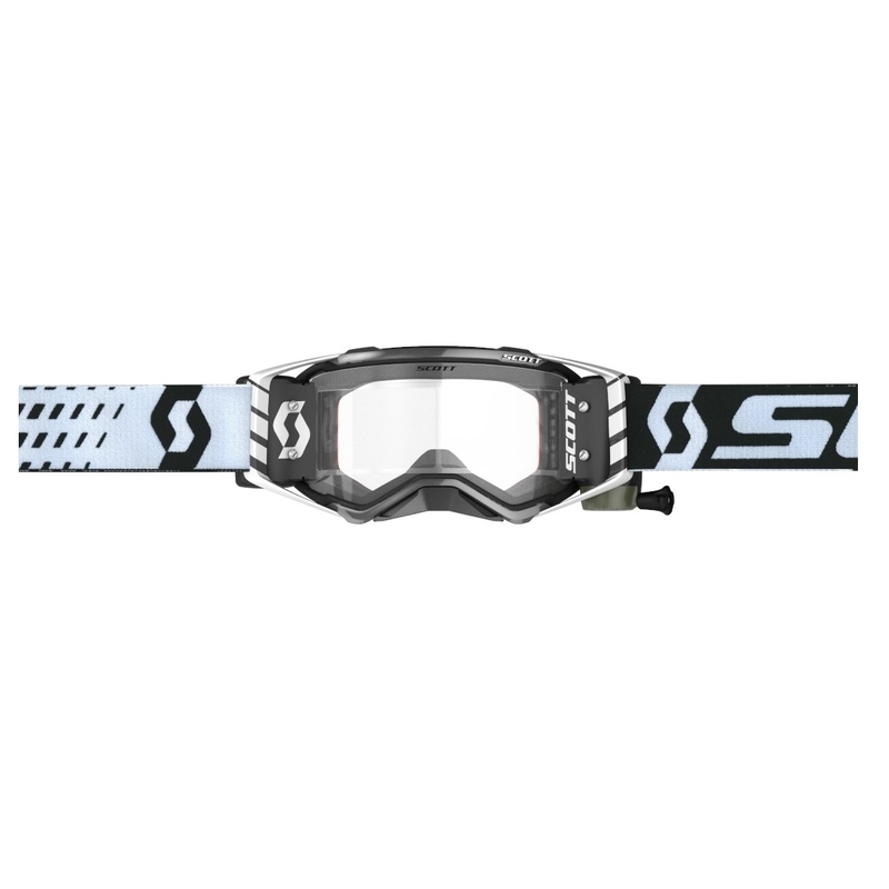 Motocross-Schutzbrille SCOTT Prospect WFS 22 schwarz und weiß