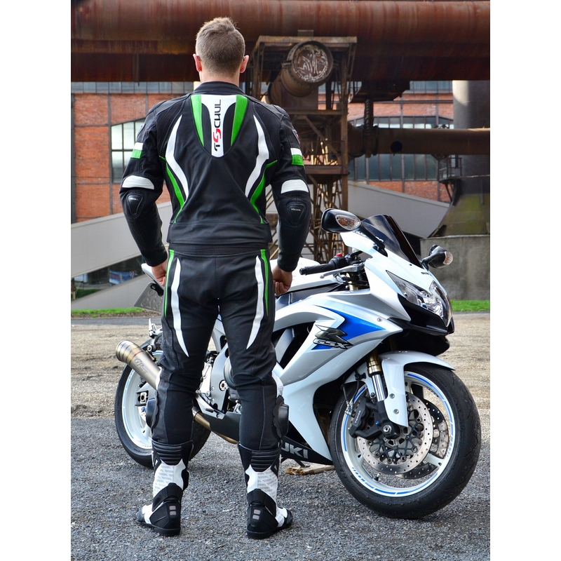 Herrenhose Tschul 575 schwarz-grün Ausverkauf