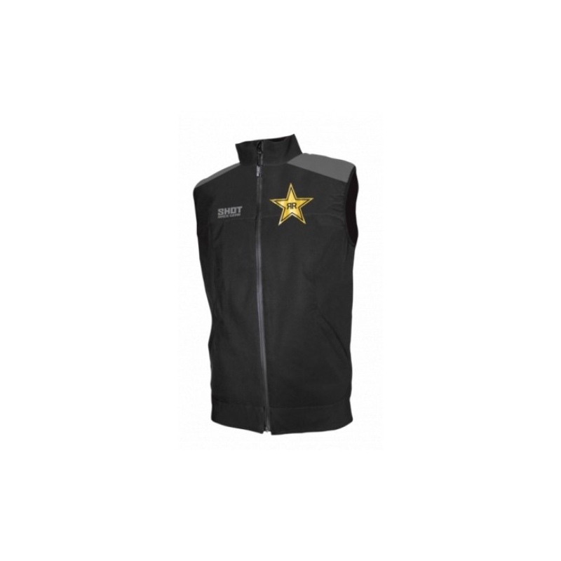 Softshell-Weste Shot Comp 2.0 Rockstar grau-schwarz
