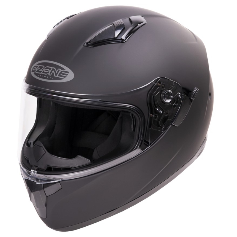 Ozone Sprint Integral Motorradhelm Schwarz Matt