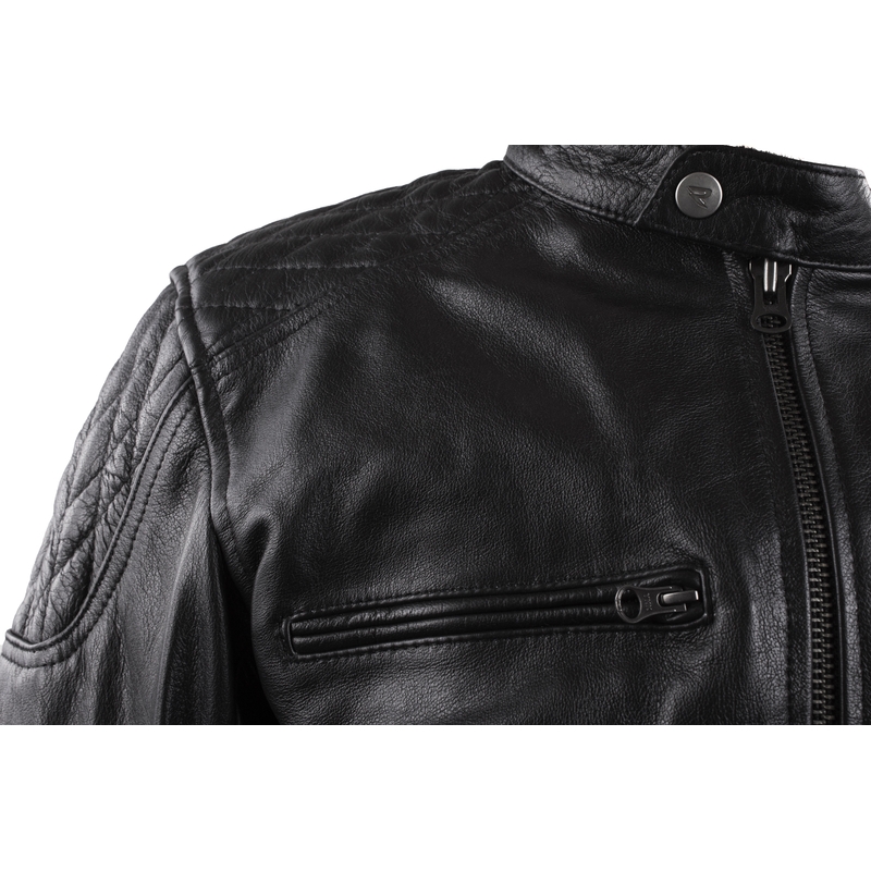 Street Racer Tribe Schwarze Motorradjacke