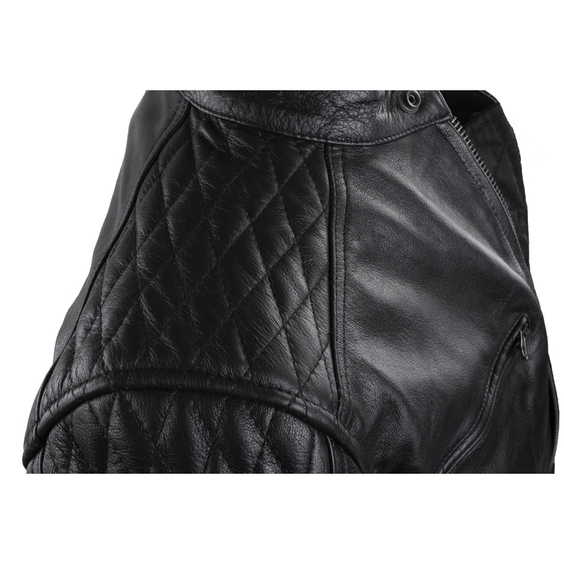 Street Racer Tribe Schwarze Motorradjacke