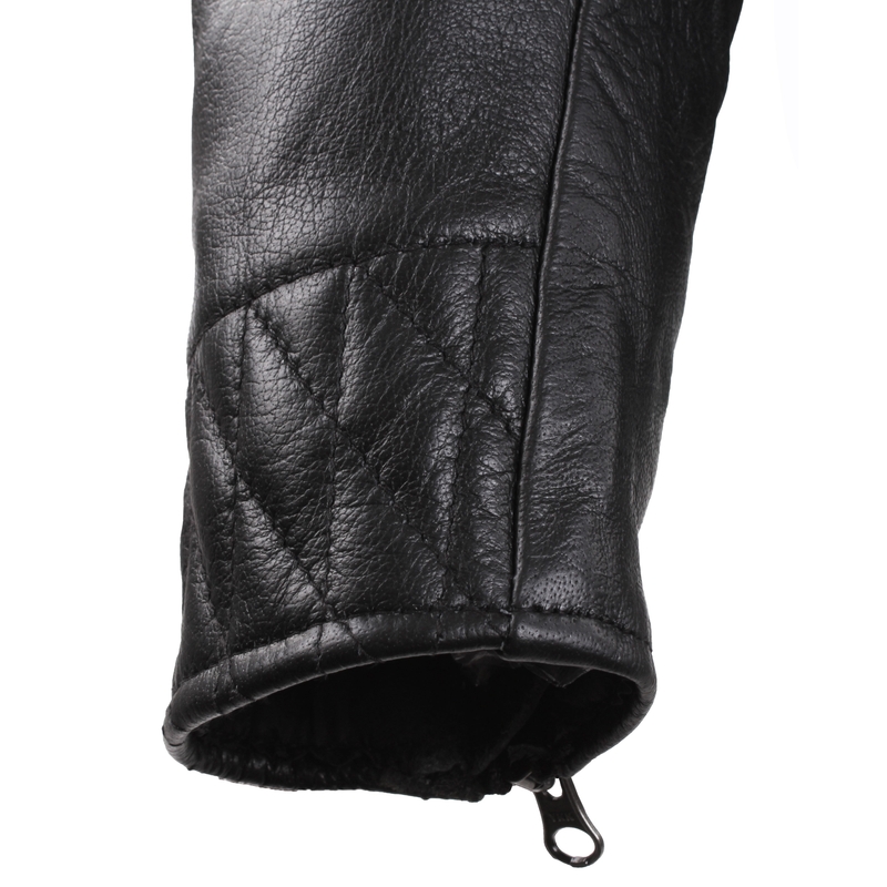 Street Racer Tribe Schwarze Motorradjacke