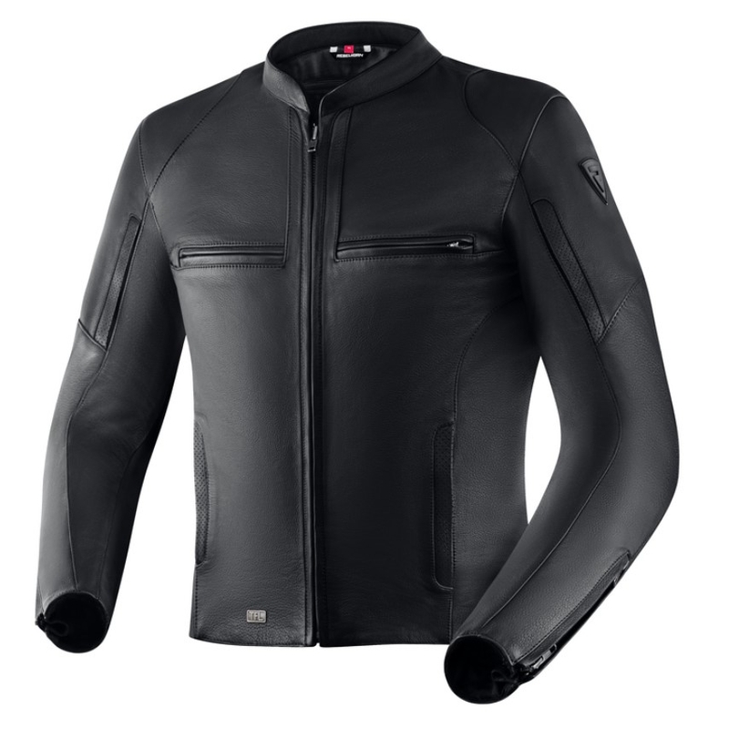 Motorradjacke Rebelhorn Runner III TFL schwarz Ausverkauf
