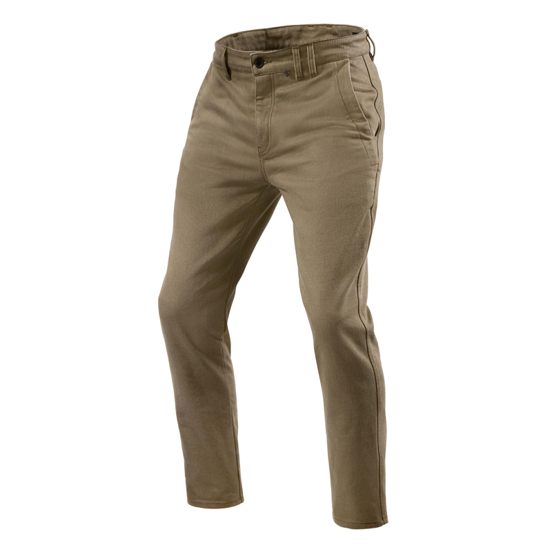 Motorradjeans Revit Dean SF braun beschnitten Ausverkauf