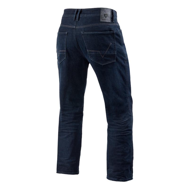 Revit Lombard 3 RF dunkelblaue Motorradjeans