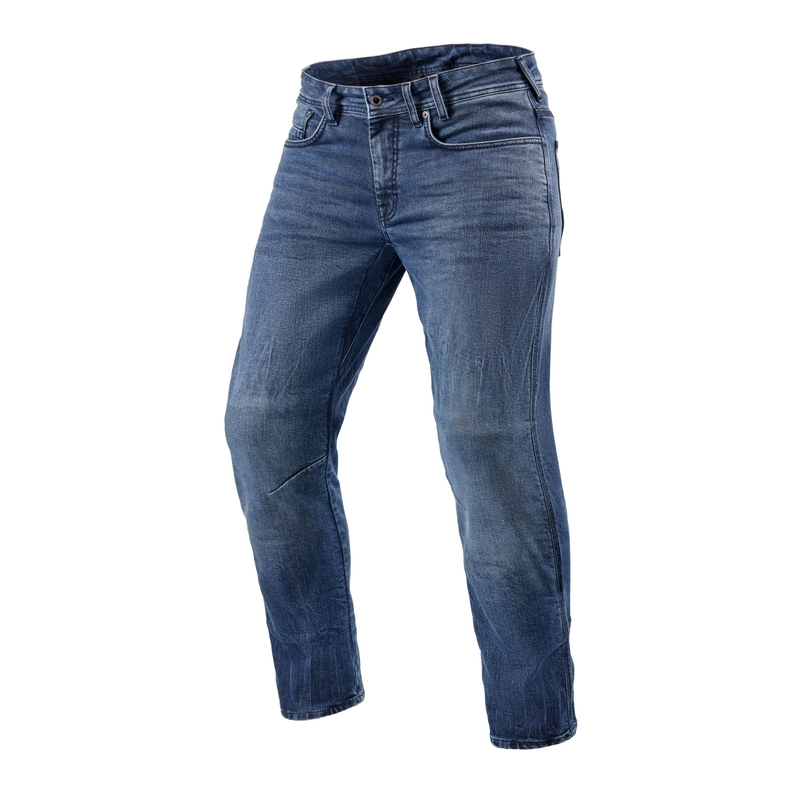 Revit Detroit 2 TF blaue Motorradjeans