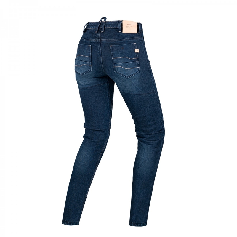 Shima Devon dunkelblaue Motorradjeans für Damen