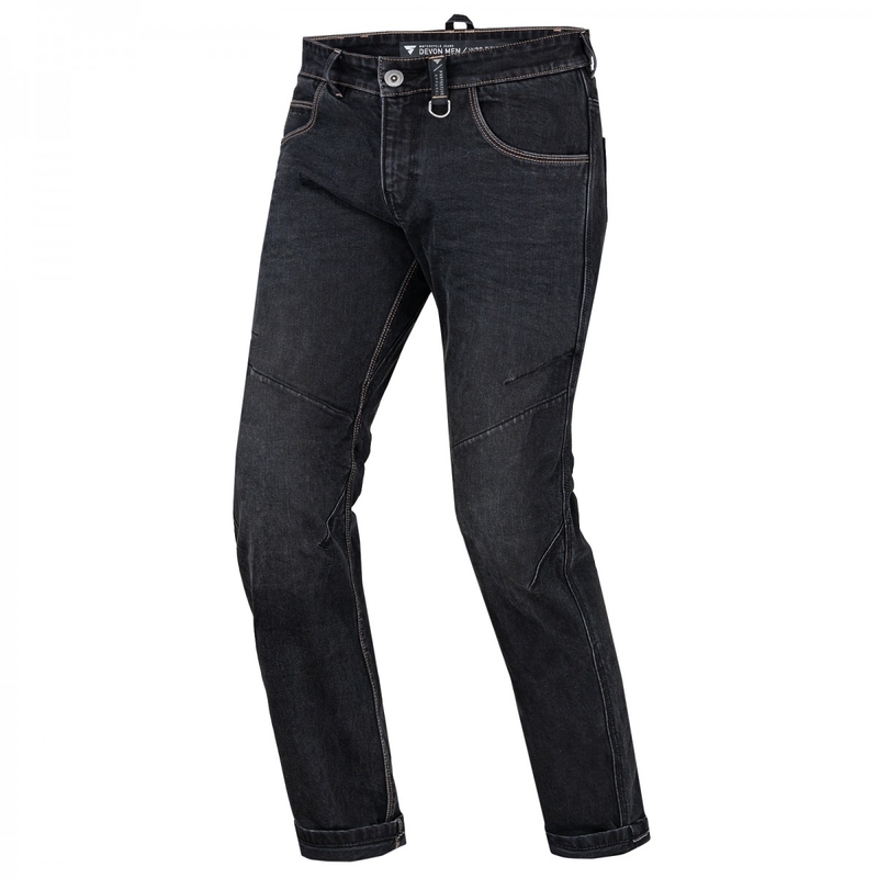 Shima Devon Schwarze Motorradjeans