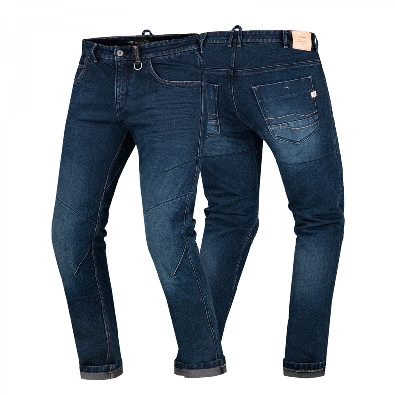Shima Devon dunkelblaue Motorradjeans