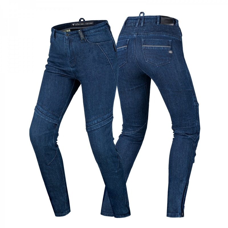 Damen Motorradjeans Shima Metro dunkelblau