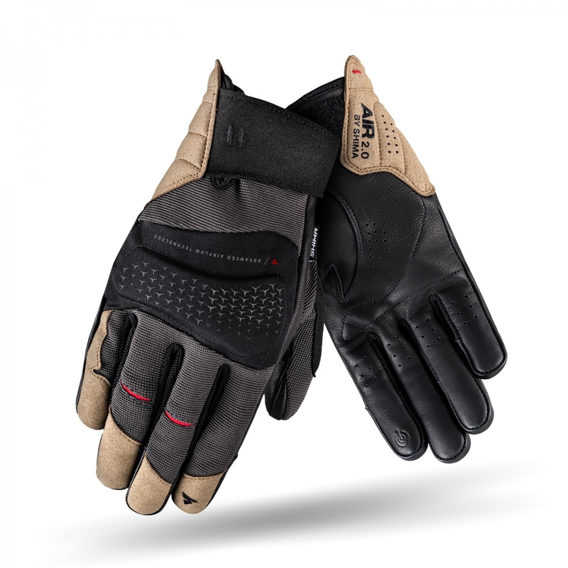 Herren Shima Air 2.0 Handschuhe braun
